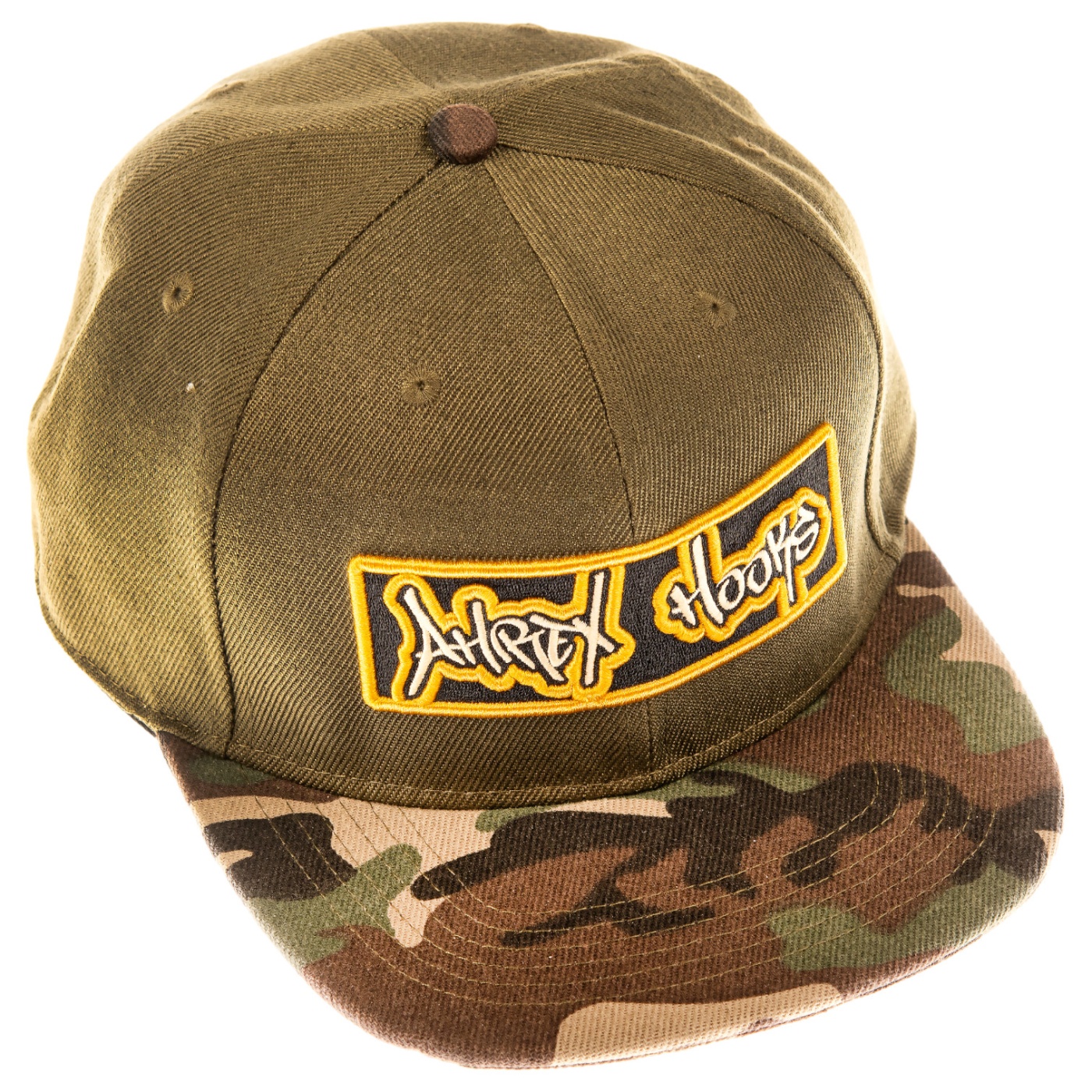 Ahrex Cap Flat Brim Patch Camo